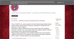 Desktop Screenshot of krakow.szlachta.org.pl